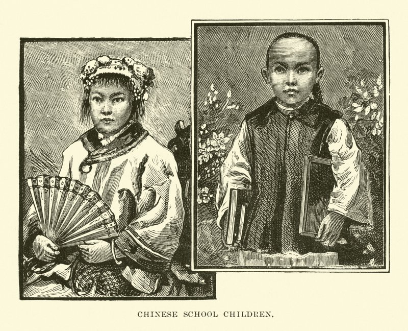 Kinesiske skolebarn av English School