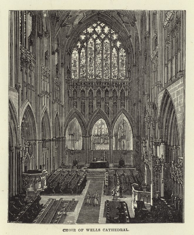 Kor fra Wells Cathedral av English School