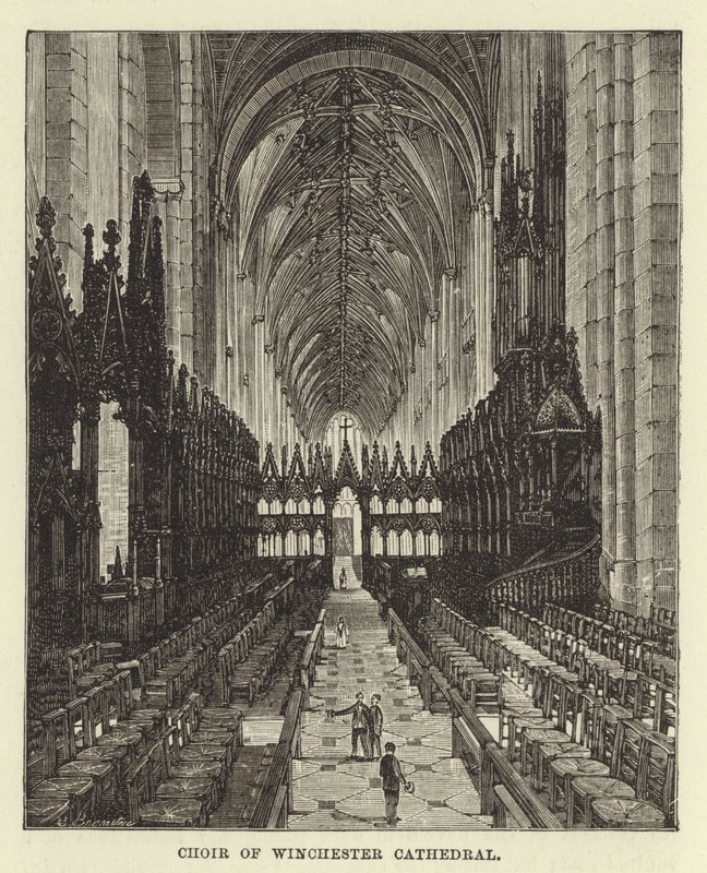 Kor fra Winchester Cathedral av English School