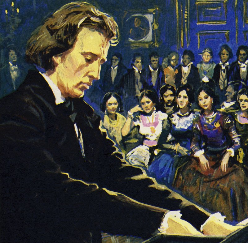 Chopin spilte mest i de rikes salonger av English School