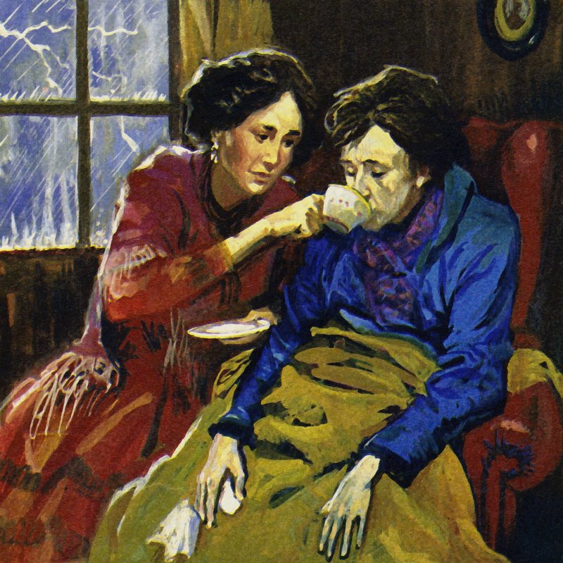 Chopin ble ammet av forfatteren George Sand da han ble syk av English School