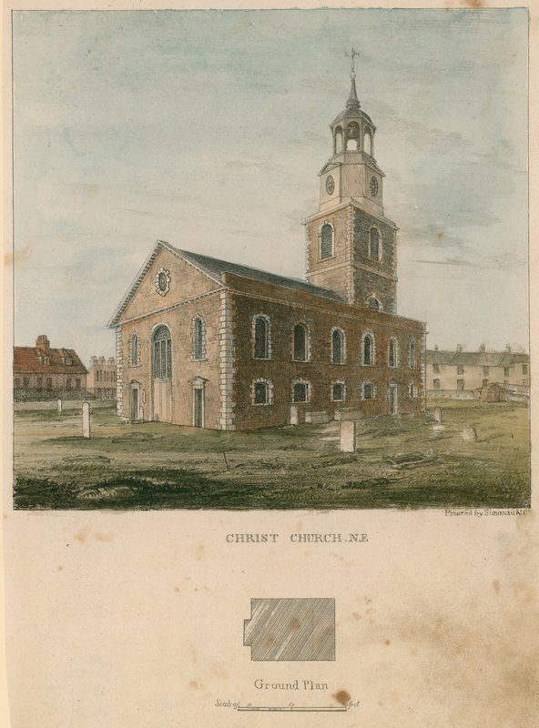 Christ Church, Southwark, Surrey av English School