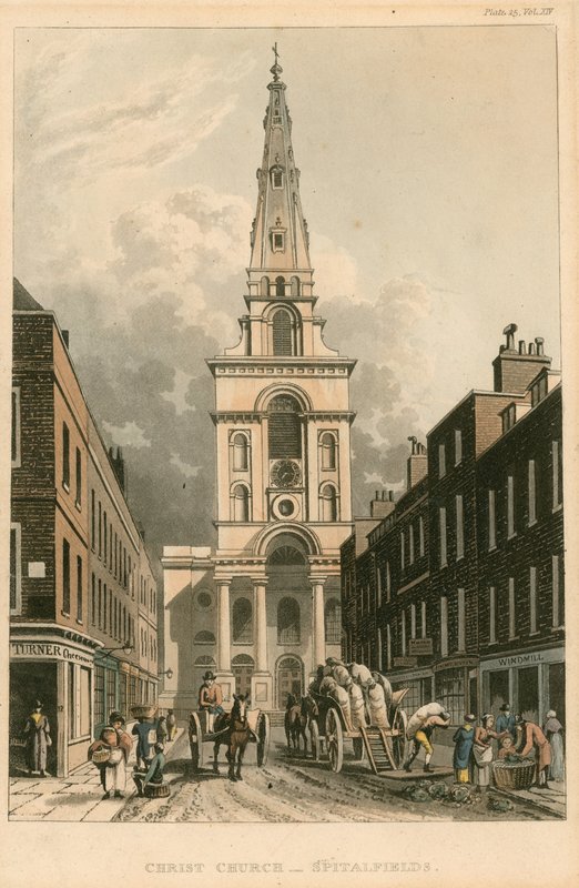 Christ Church, Spitalfields, London av English School