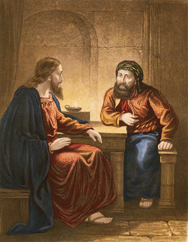 Kristus og Nikodemus av English School