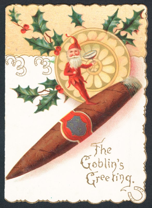 Julekort - The Goblins-hilsen av English School