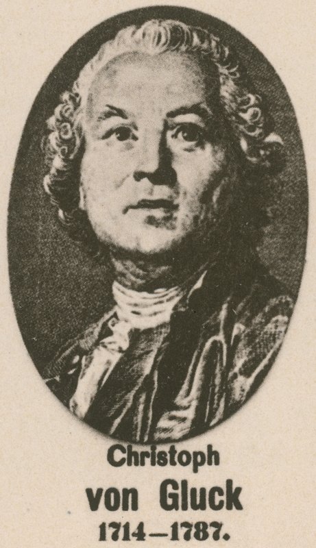 Christoph von Gluck (gravering) av English School