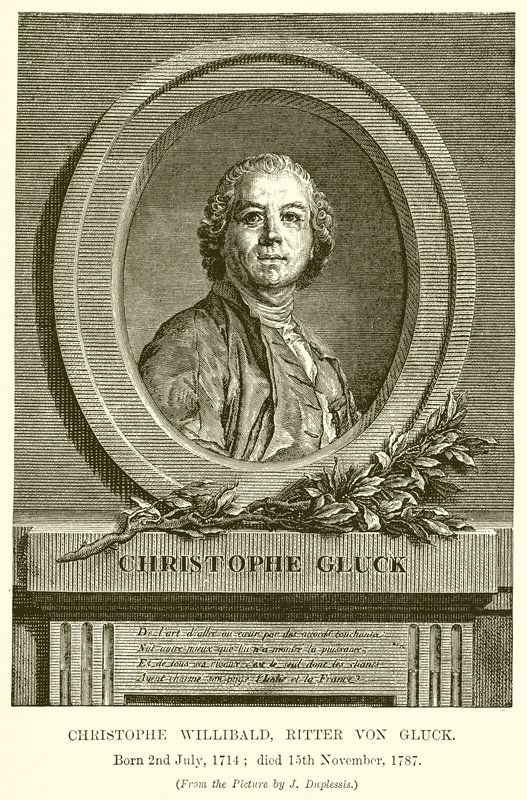 Christophe Willibald, Ridder av Gluck av English School