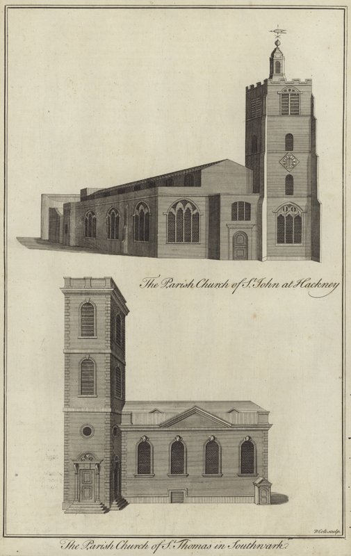 Church of St John, Hackney og Church of St Thomas, Southwark av English School