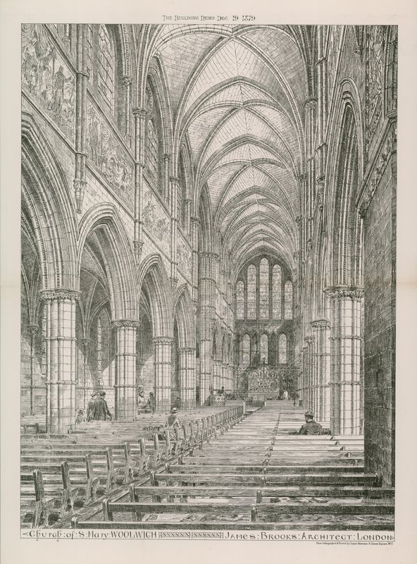 Church of St Mary i Woolwich av English School