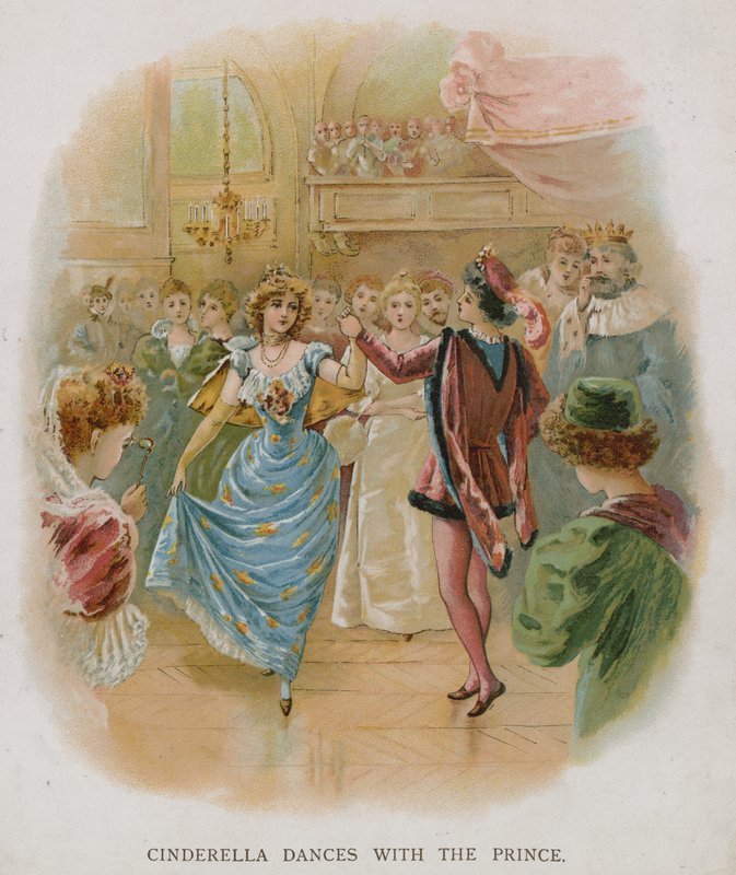 Askepott danser med prinsen av English School
