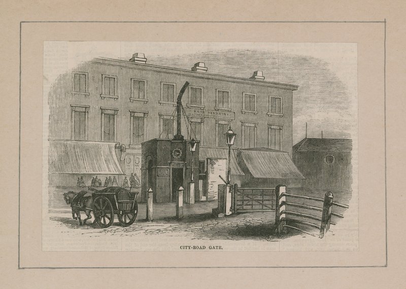 Byveien Turnpike Gate av English School