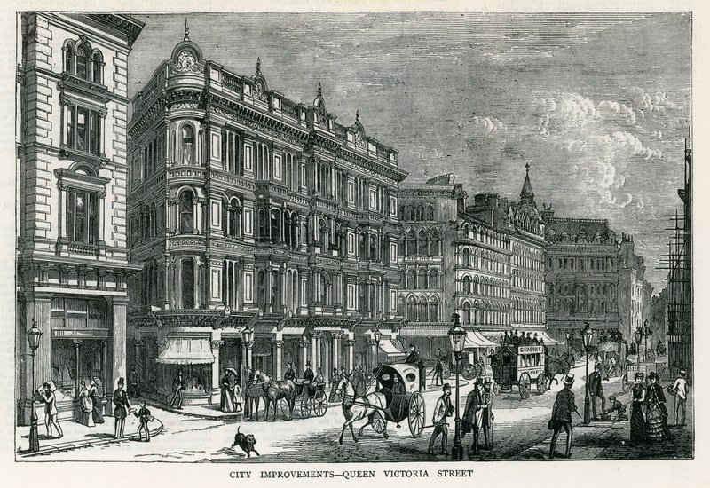 Byforbedringer - Queen Victoria Street, London av English School