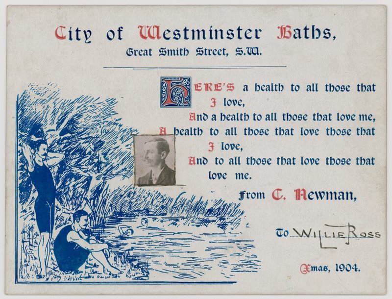 City of Westminster Baths, Great Smith Street, 1904 av English School