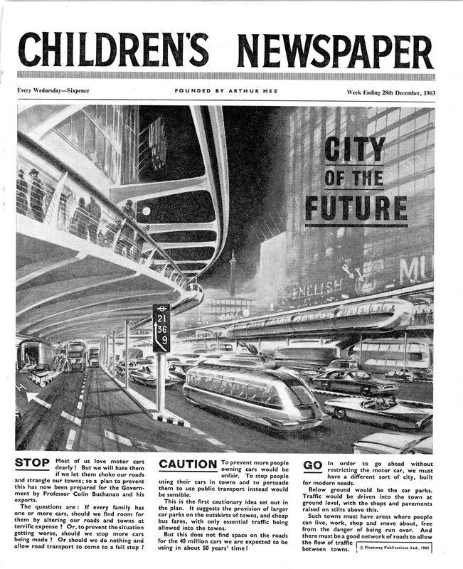 City of the Future, forsiden av 