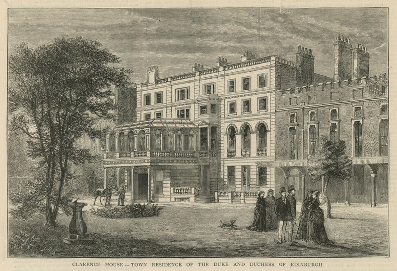 Clarence House, byresidensen til hertugen og hertuginnen av Edinburgh av English School