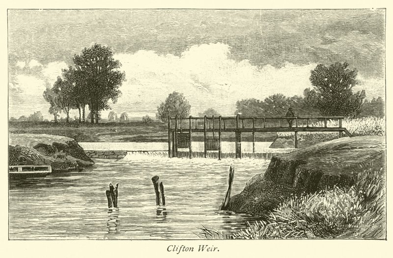 Clifton Weir av English School