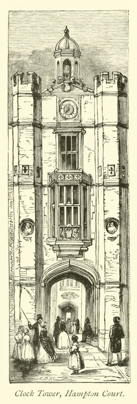 Klokketårn, Hampton Court av English School