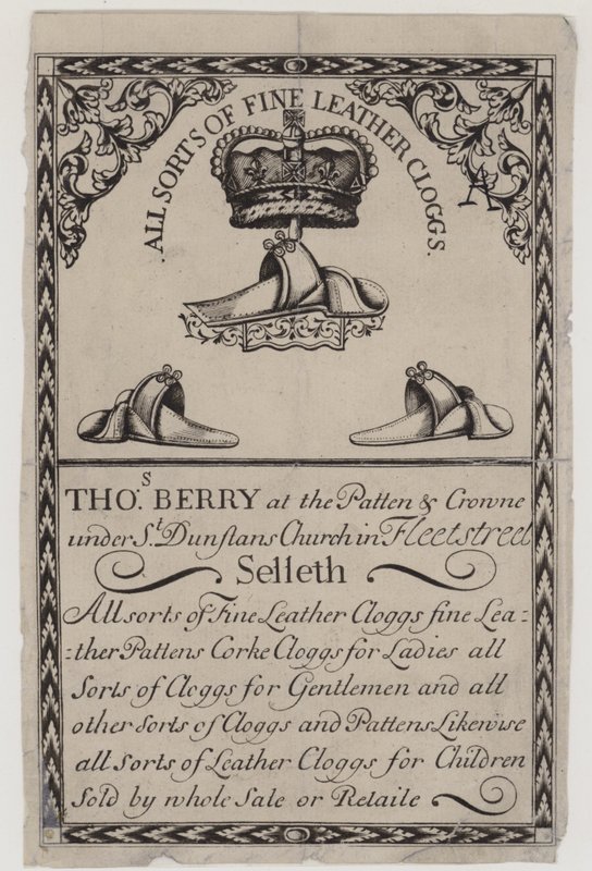 Clog Makers, Thomas Berry, byttekort av English School