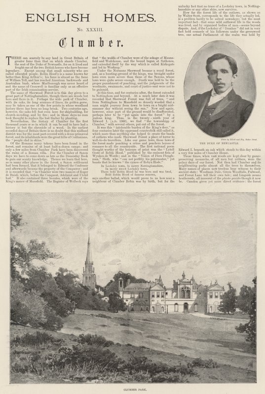 Clumber (gravering) av English School
