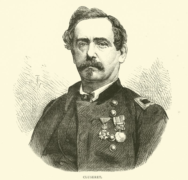 Cluseret, mai 1871 av English School