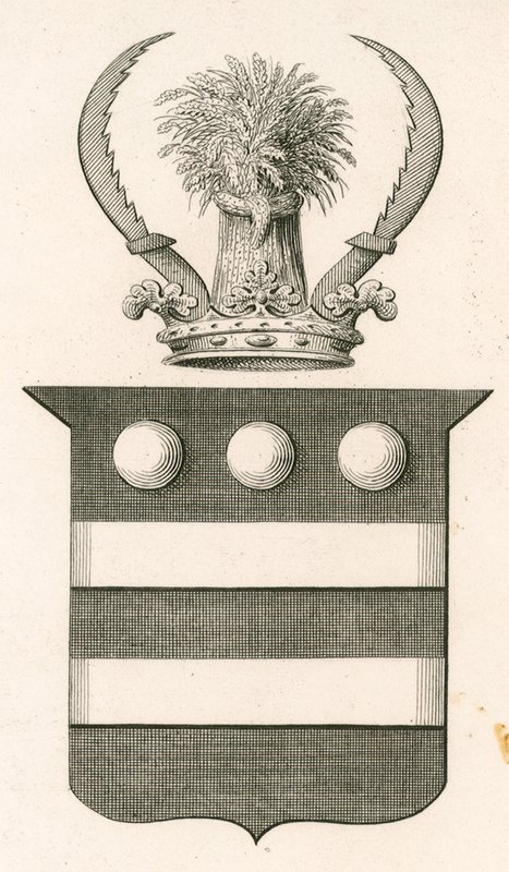 Våpenskjold til Sir Edward Hungerford av English School
