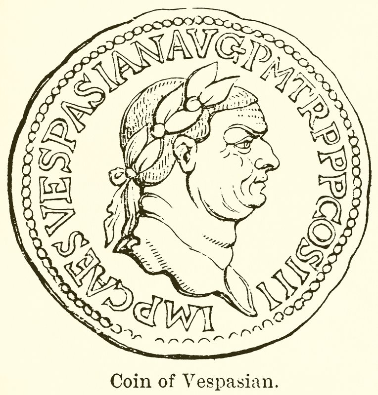 Vespasians mynt av English School