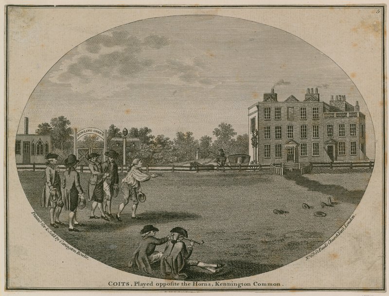 Coits spilte overfor Horns, Kennington Common av English School