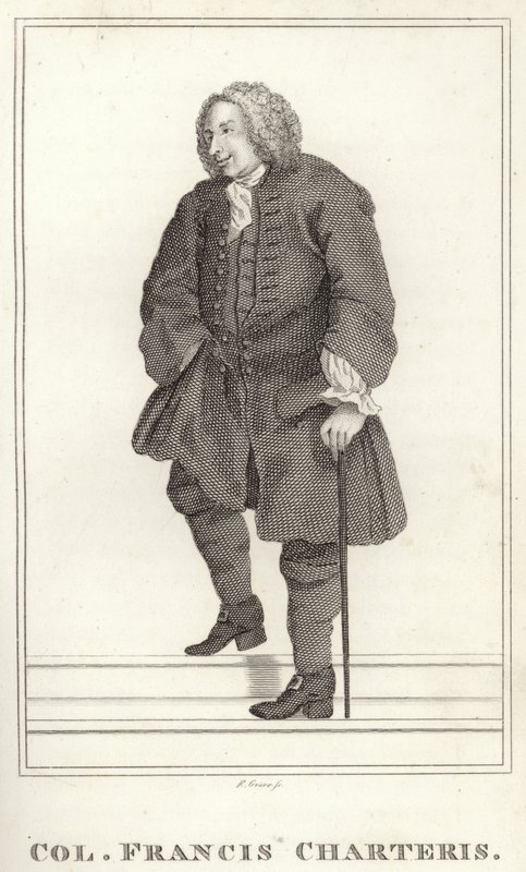Oberst Francis Charteris av English School