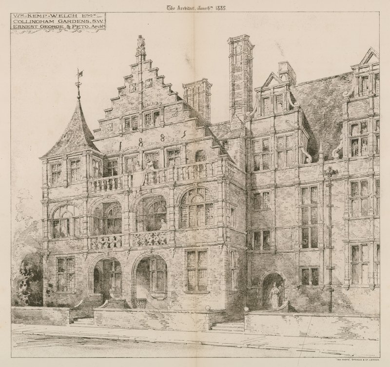 Collingham Gardens, Kensington, London av English School
