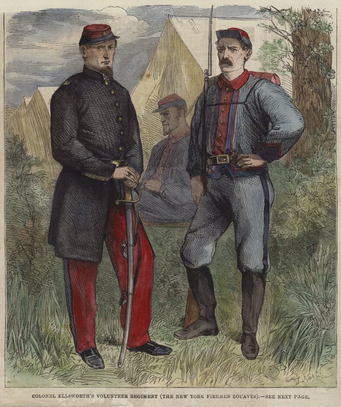 Oberst Ellsworths frivillige regiment av English School