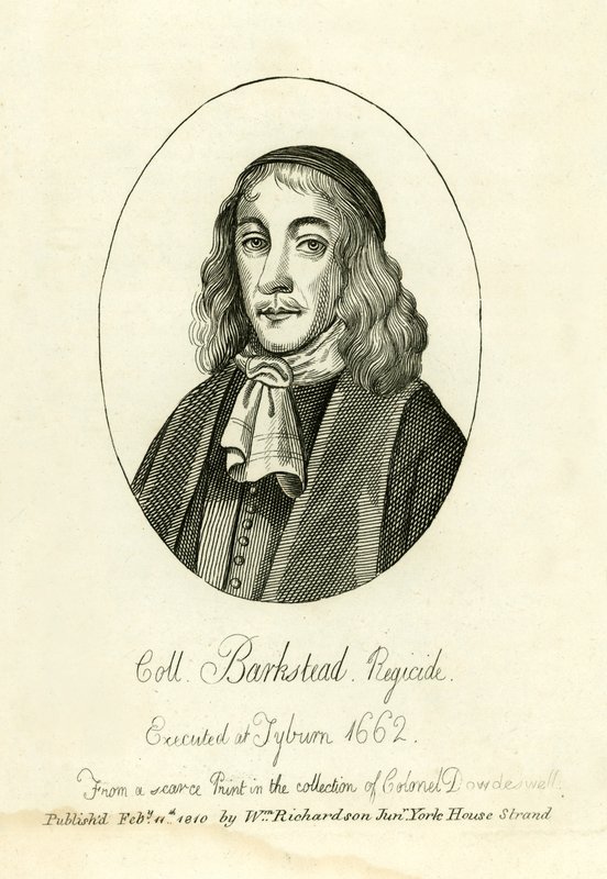 Oberst John Barkstead av English School