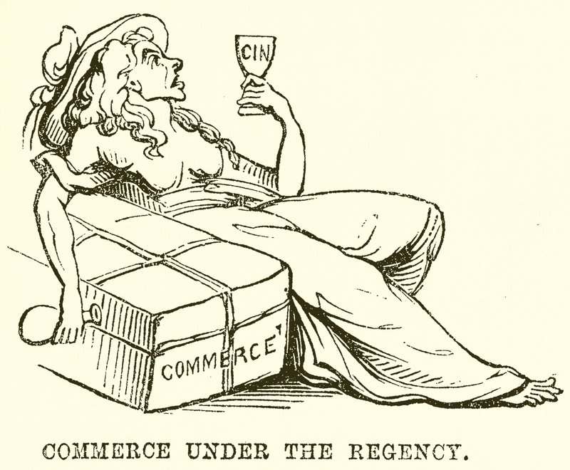 Handel under Regency av English School