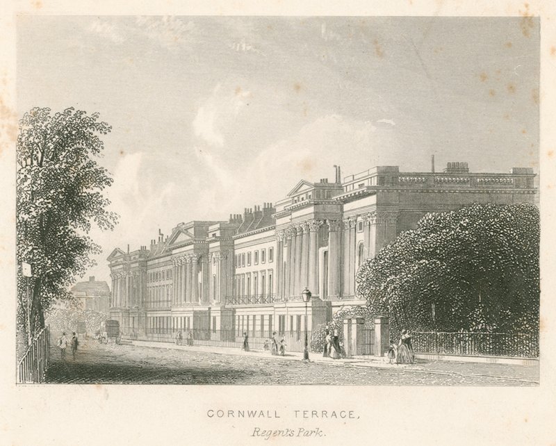 Cornwall Terrace, Regents Park, London av English School