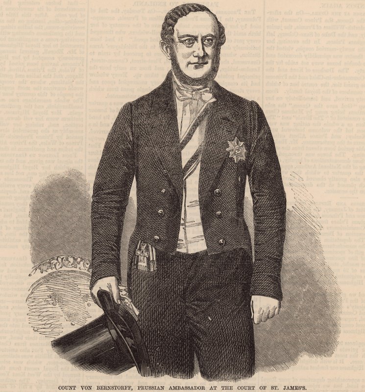 Grev Von Bernstorff, prøyssisk ambassadør ved St. James