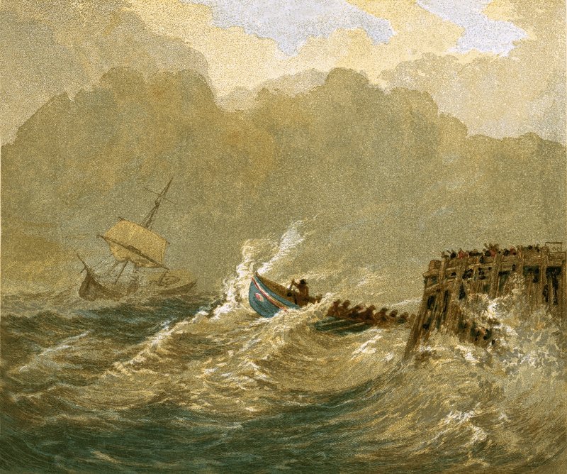 Mot. Redningsskøyta. av English School