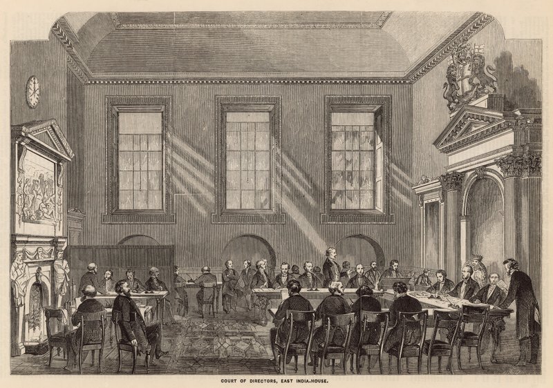 Court of Directors, East India House av English School