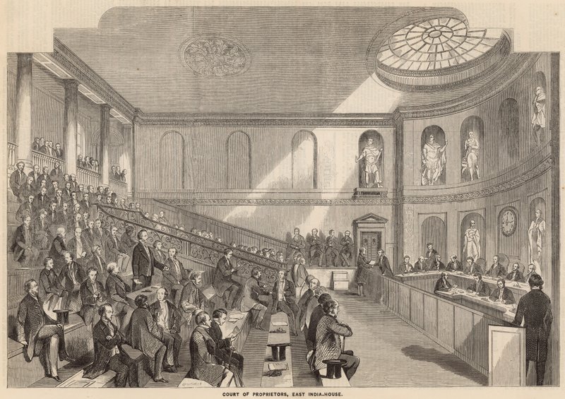 Court of Proprietors, East India House av English School