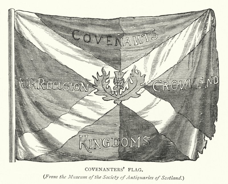 Covenanters' Flag (gravering) av English School