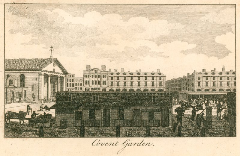Covent Garden, London av English School