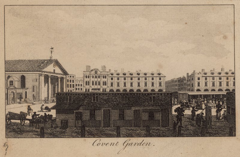 Covent Garden, London av English School