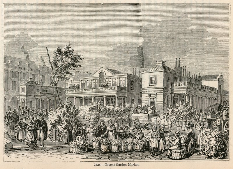 Covent Garden Market, London av English School