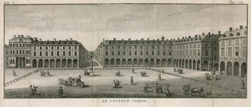 Covent Garden Market, London av English School