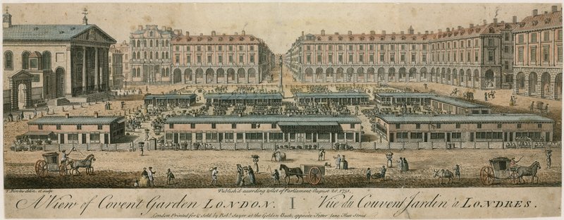 Covent Garden Market, London av English School