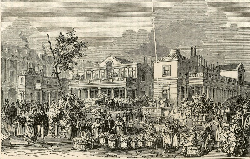 Covent Garden Market, London av English School