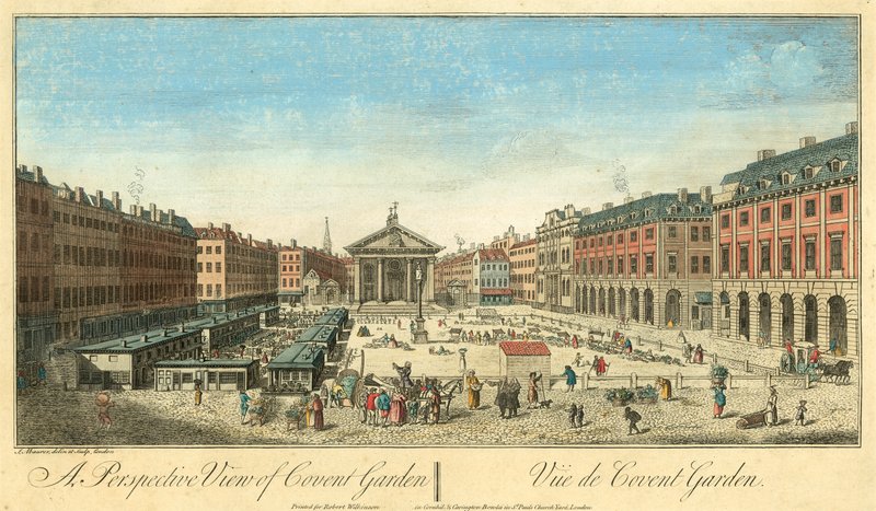Covent Garden Market, London av English School