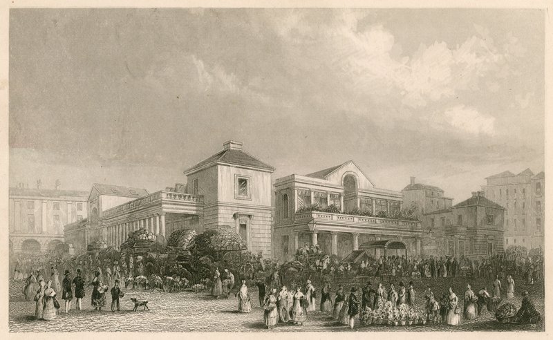 Covent Garden Market, London av English School