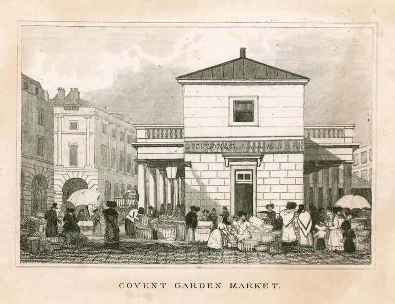 Covent Garden Market, London av English School