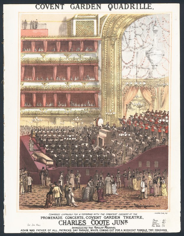 Covent Garden Quadrille av English School