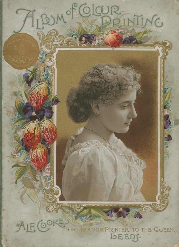 Cover av Album of Color Printing av Alf Cooke, Art Color Printer to the Queen av English School