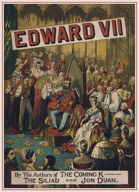 Cover av Edward VII - et skuespill av English School